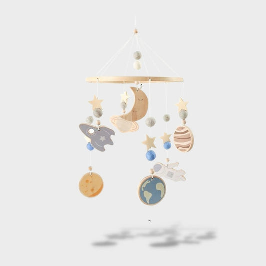 Mobile Bébé en Bois