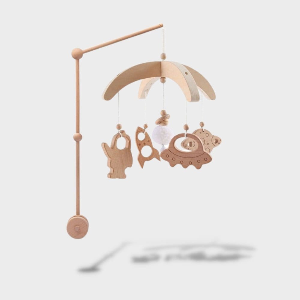 Mobile musical pour lit parapluie