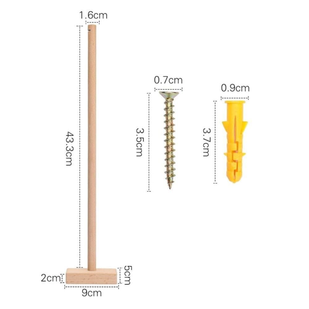 Support Mural pour Mobile de Lit