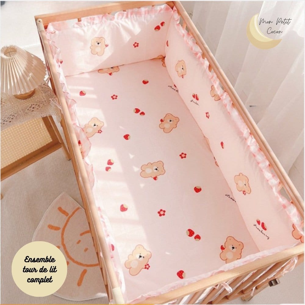 Tour de Lit Bébé Ourson