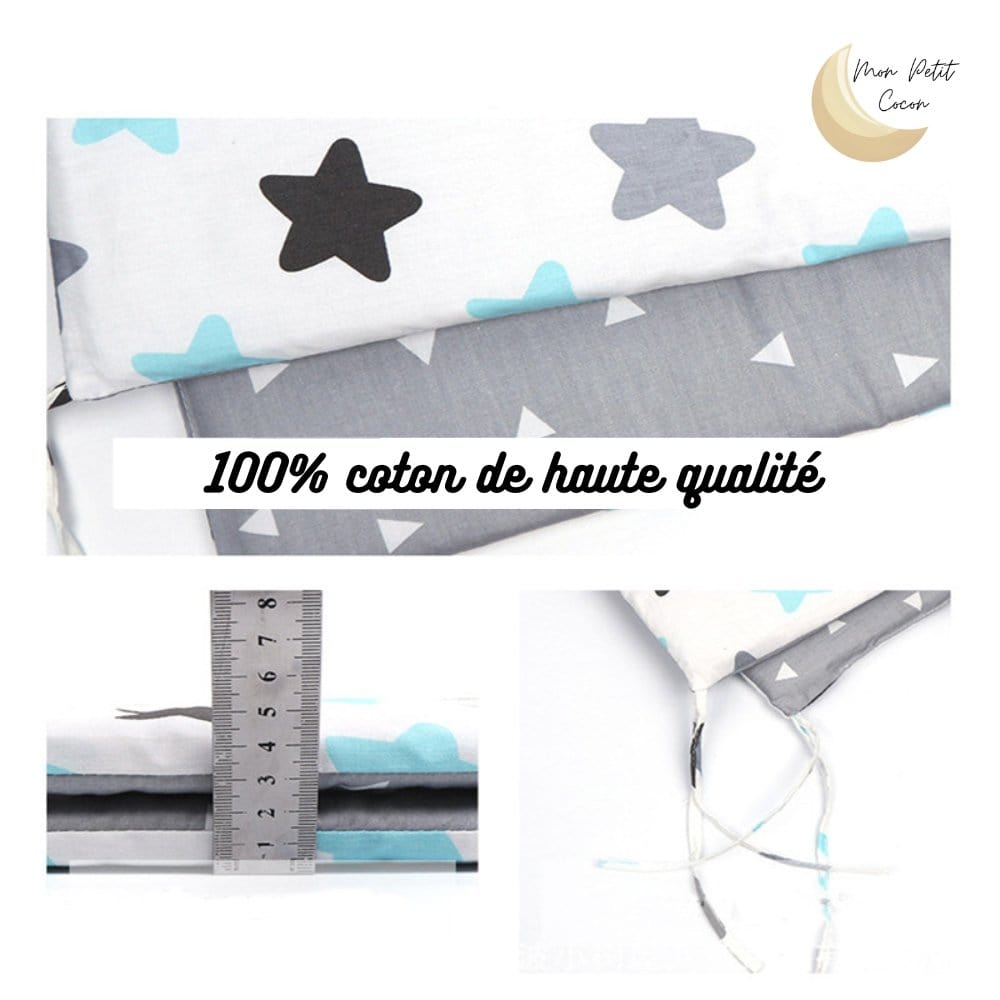 Tour de Lit Bébé Rayé