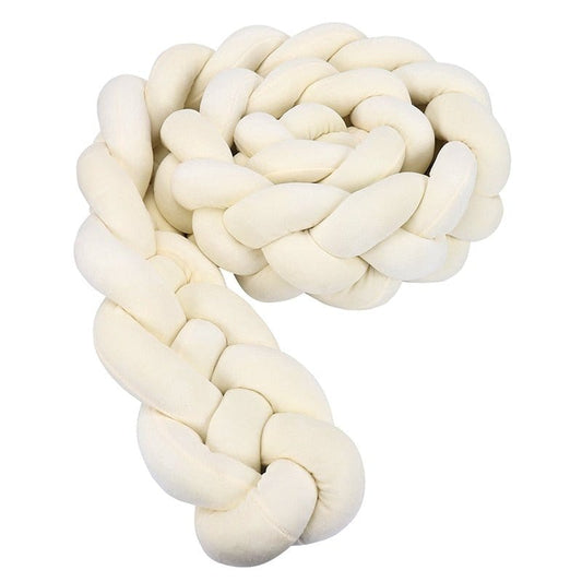 Beige / 100 cm Tour de Lit Beige