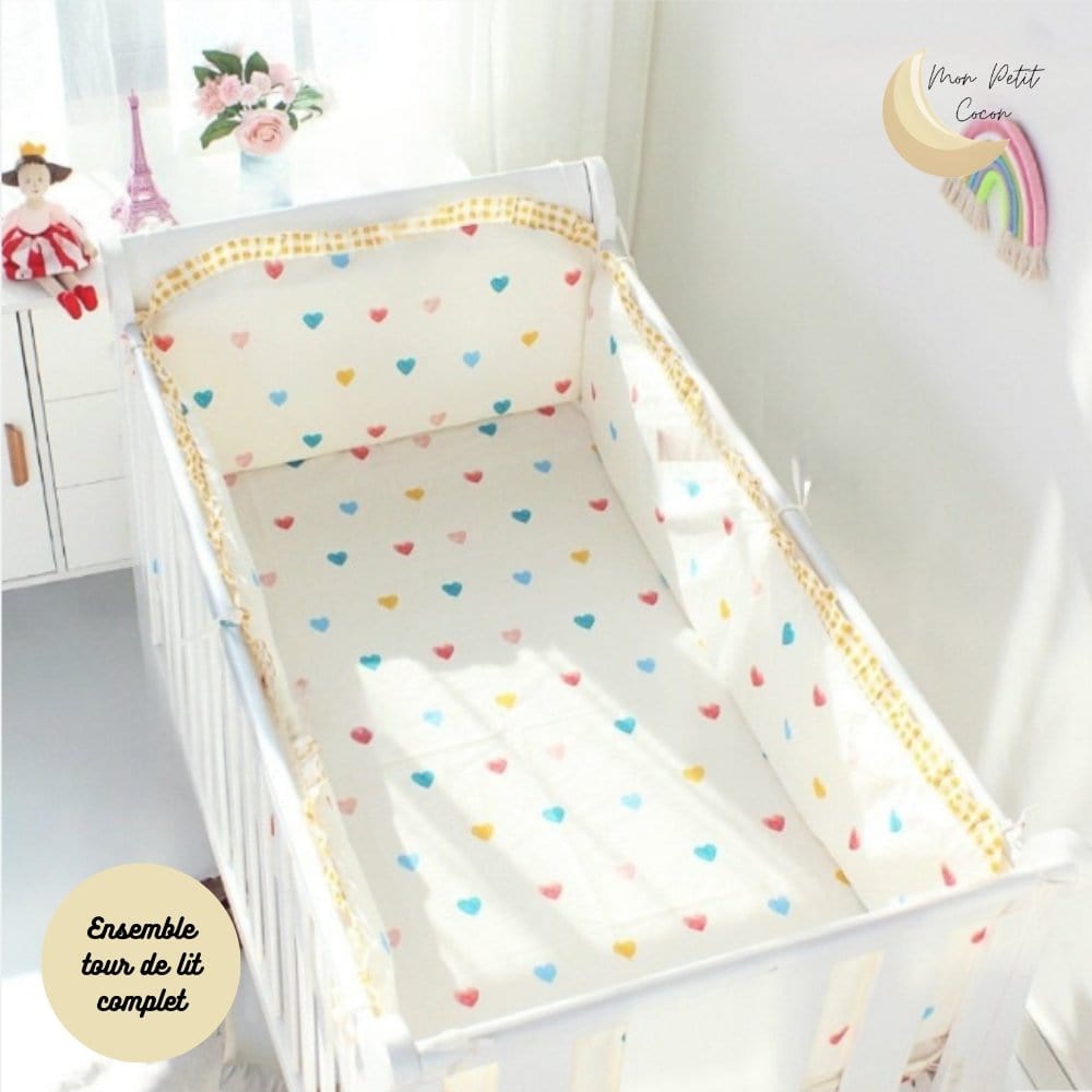 120*70 Tour de Lit Cœur