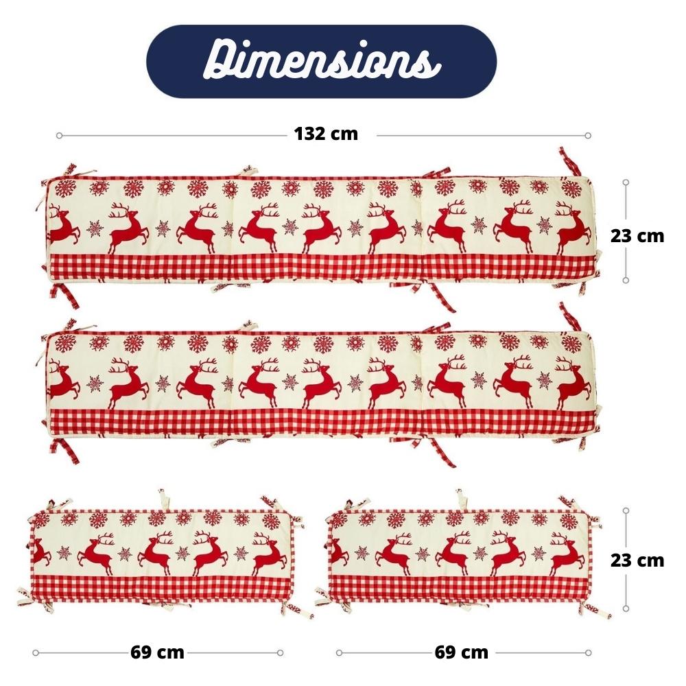 Tour de Lit Santa Clause