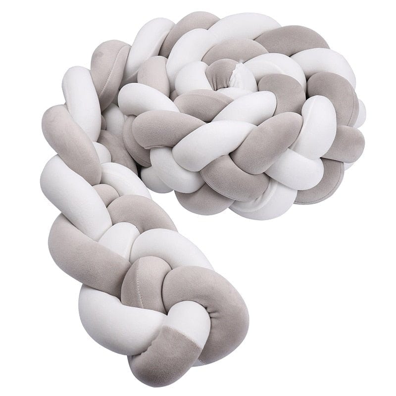 100 cm Tour de Lit Tressé 3m