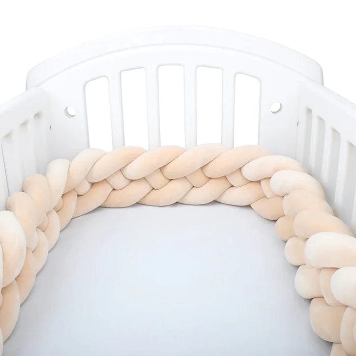 Tour de Lit Tressé Beige