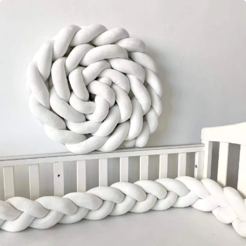 Tresse de Lit Blanche