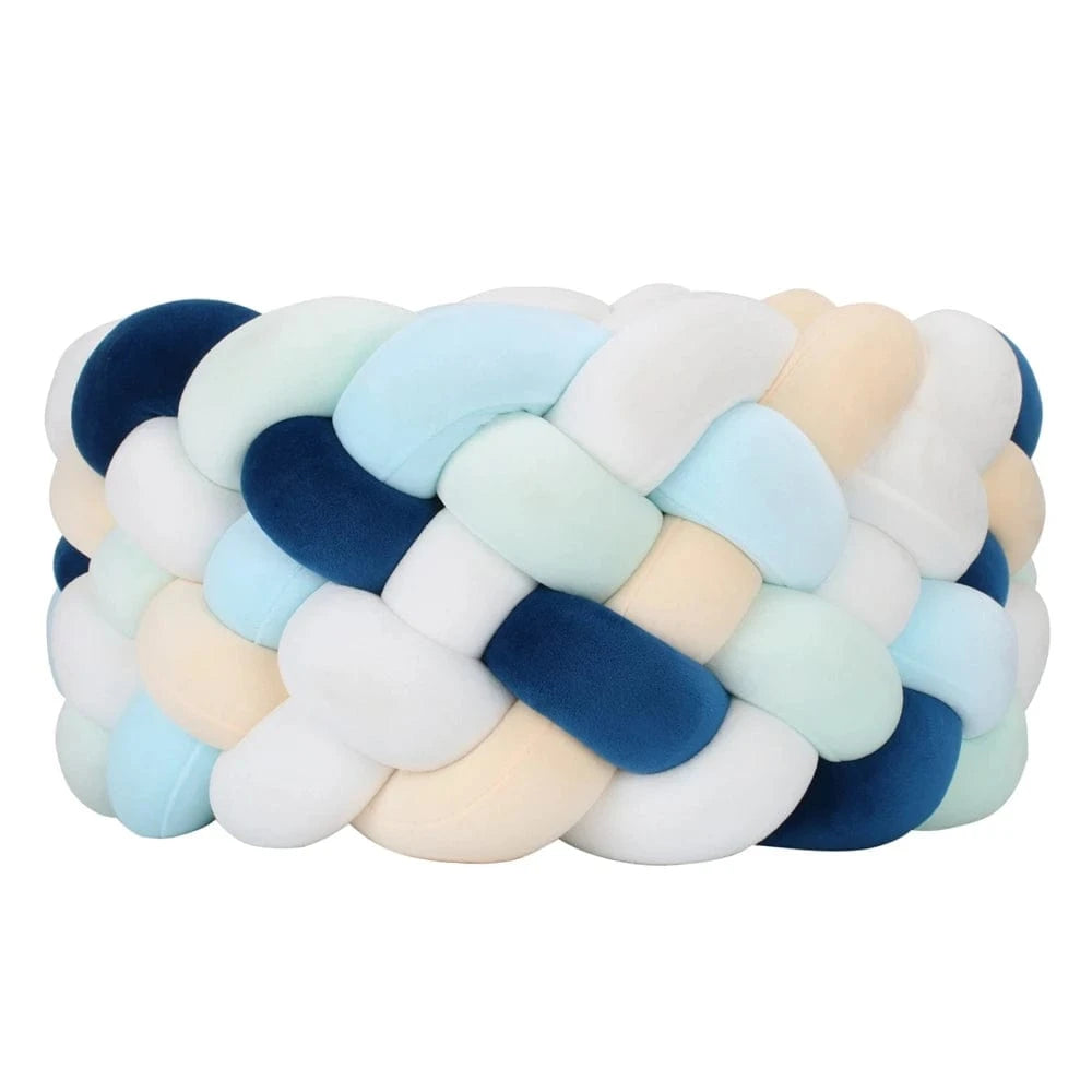 200cm Tresse de lit Bleu Sablé