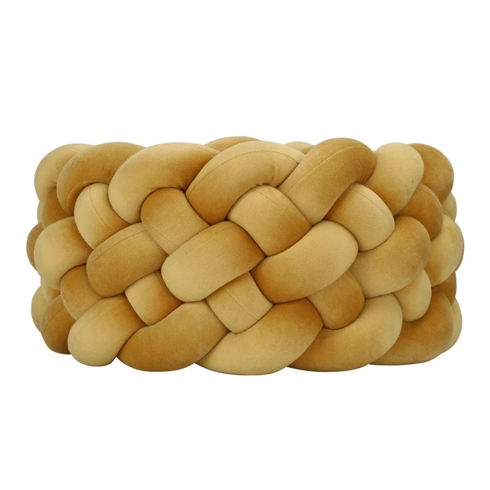 As show 17 / 200cm Tresse de lit XXL jaune moutarde