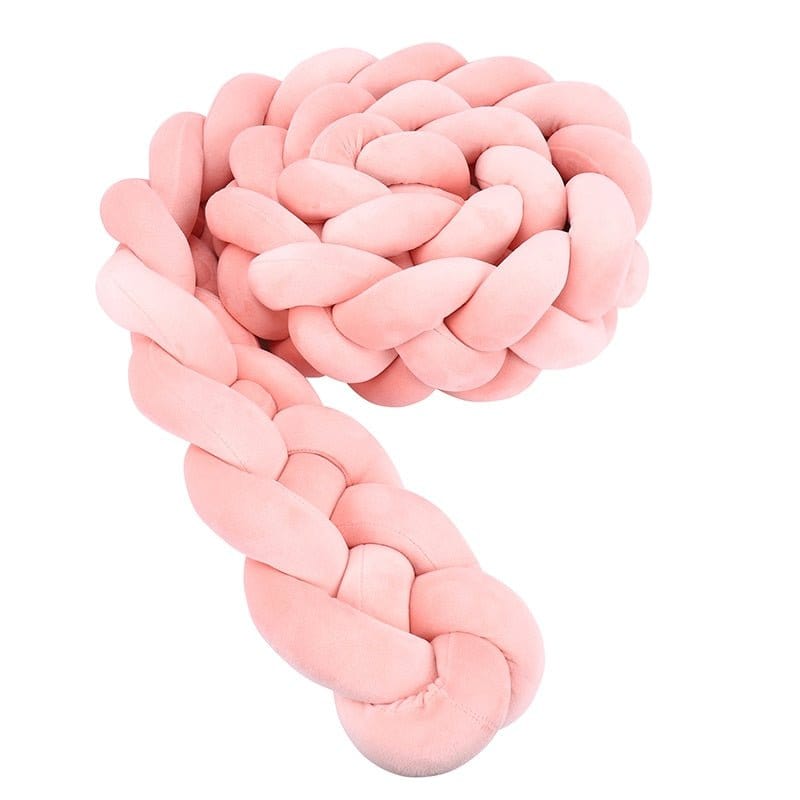 Rose / 100 cm Tresse Décorative Bébé