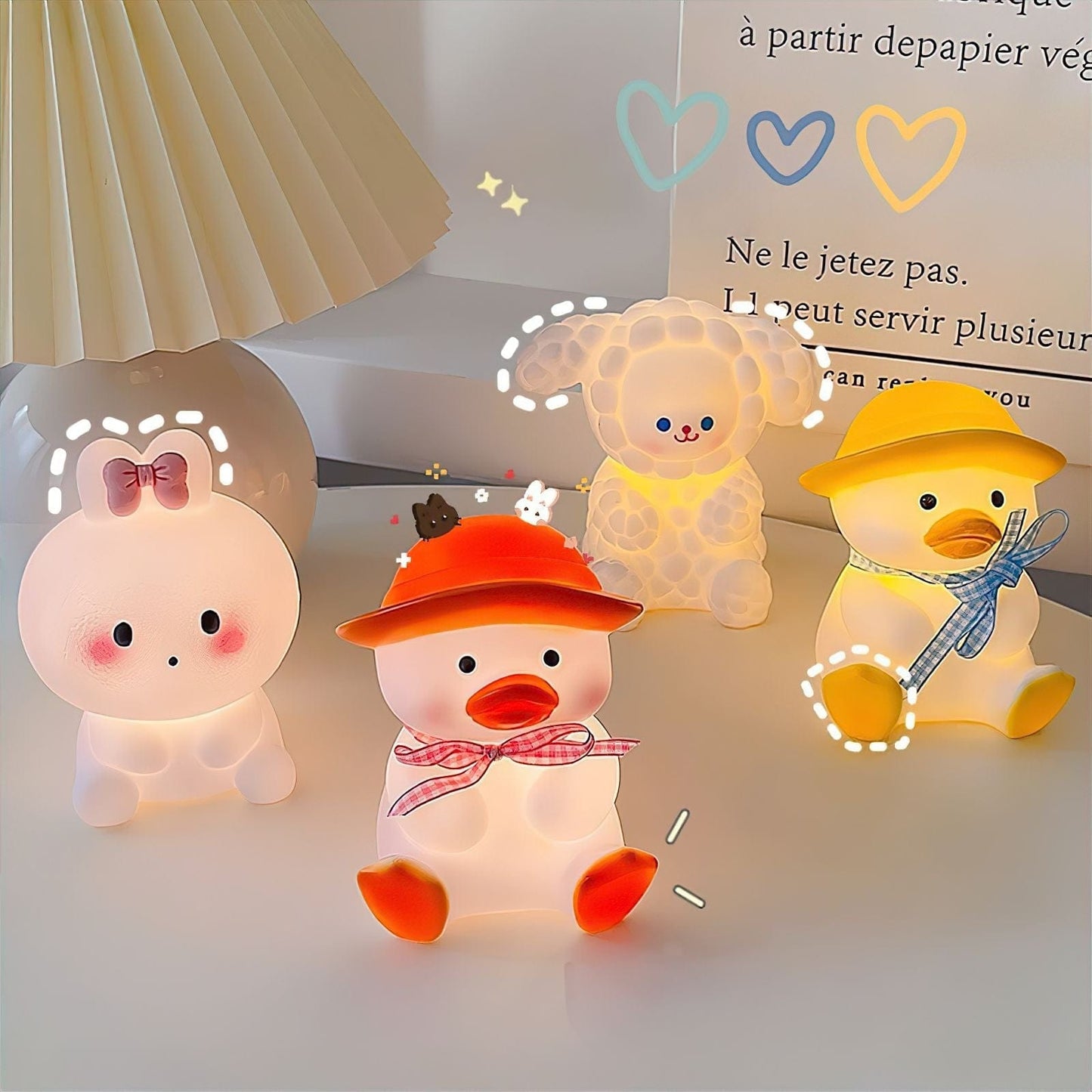 11cm x 9cm Veilleuse Nomade Bébé